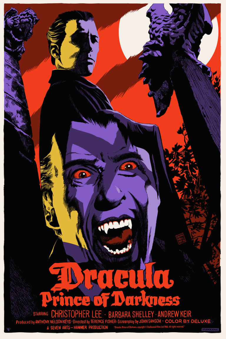 Bring home Dracula: Prince of Darkness Art Poster by Francesco Francavilla