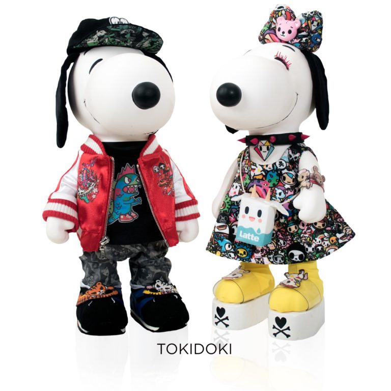 Snoopy & Belle go Couture at Tokidoki Popup Shop
