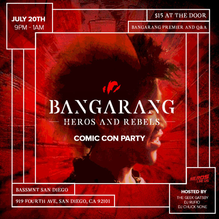 Party like a nerd at Bangarang SDCC 2017