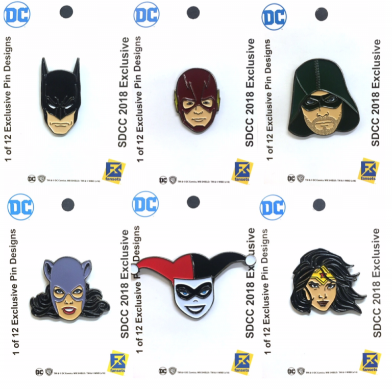 Which one of the SDCC Warner Bros Pins by FanSets do I want