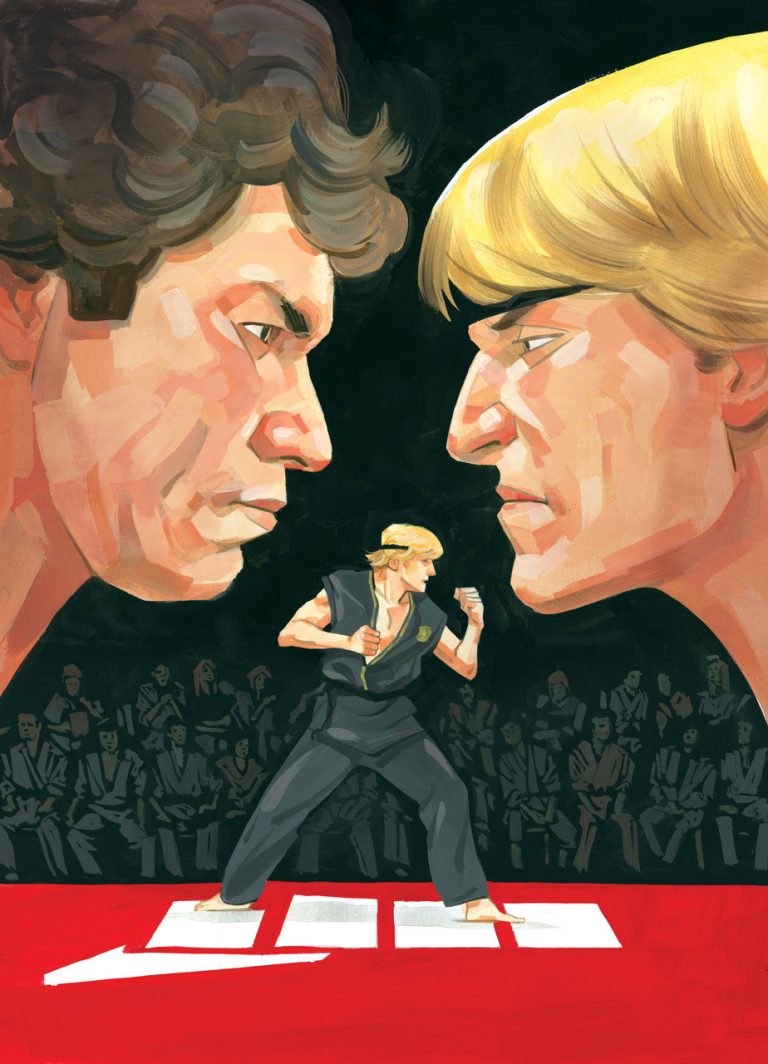 Cobra Kai is kicking in comic book pages