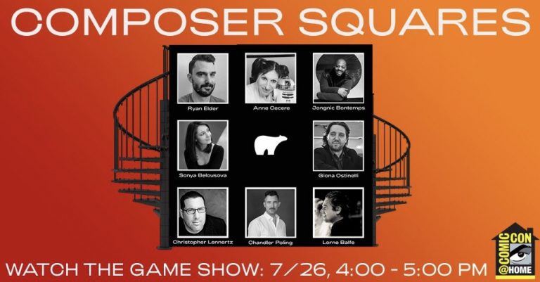COMPOSER SQUARES GAME SHOW WILL CONDUCT FUN AT COMIC-CON@HOME