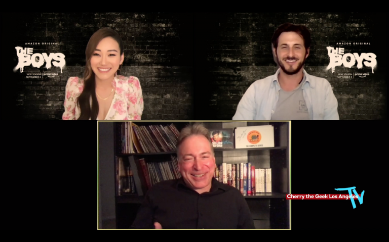 CHERRY THE GEEK TV-INTERVIEW: THE BOYS SEASON 2- KAREN FUKUHARA AND TOMER CAPON