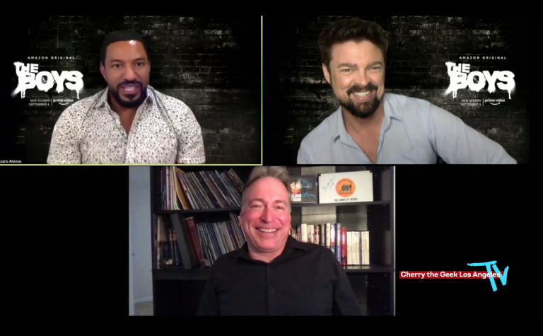 CHERRY THE GEEK TV- INTERVIEW: ‘THE BOYS’ SEASON 2- KARL URBAN AND LAZ ALONSO