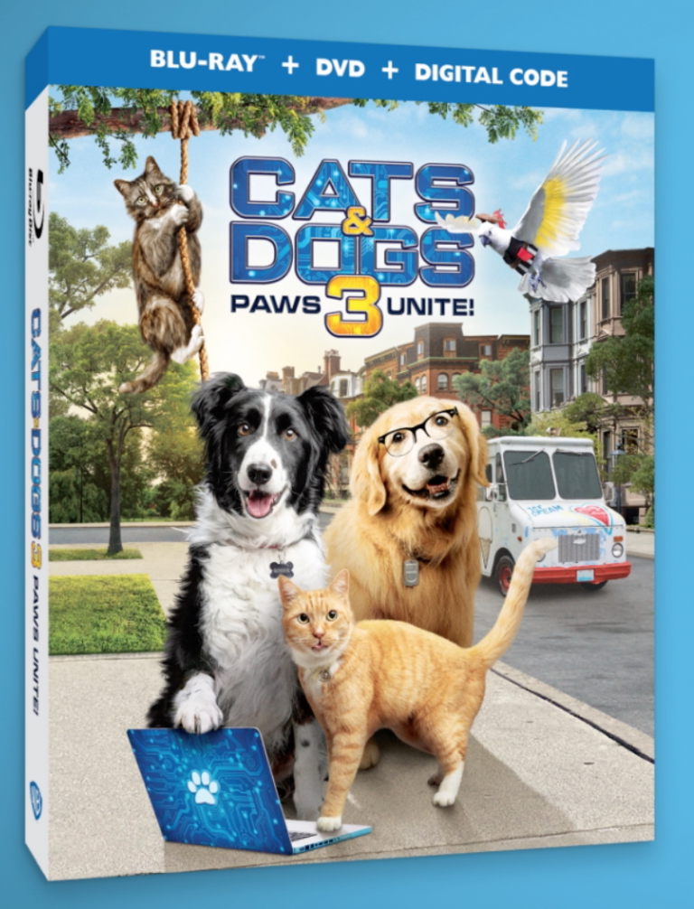 Cats & Dogs 3: Paws Unite! had me at dog!