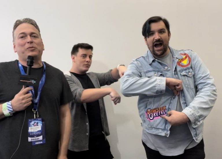 CHERRY THE GEEK TV-INTERVIEW: “HAMSTER AND GRETEL” VILLAINS BROCK POWELL (FIST PUNCHER) AND THOMAS SANDERS (NEIGHSLAYER)