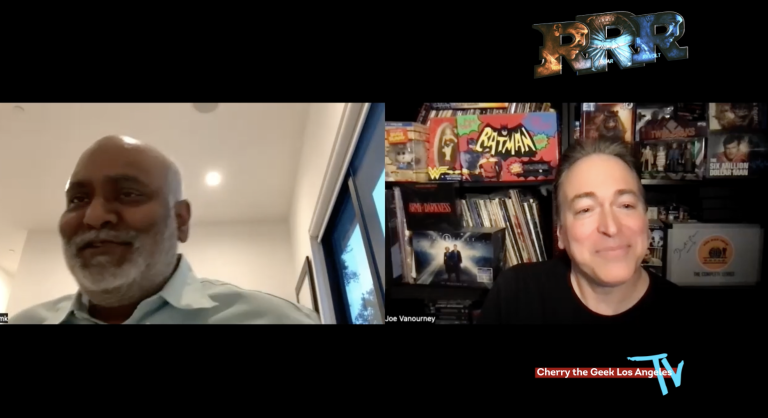 CHERRY THE GEEK TV-INTERVIEW: “RRR” COMPOSER/”NAATU, NAATU” SONGWRITER M.M. KEERAVAANI TALKS GOLDEN GLOBES WIN, OSCAR HOPES