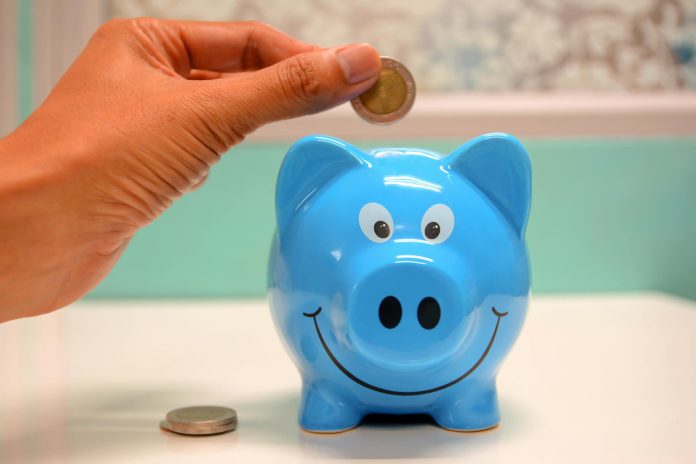 image-89 Person Putting Coin in a Piggy Bank