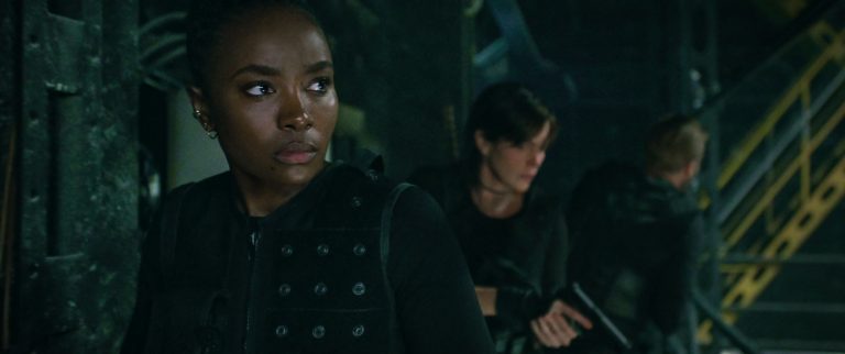 The Old Guard 2 (L-R) KiKi Layne as Nile and Charlize Theron as Andy in The Old Guard 2. Cr. Courtesy of Netflix © 2025